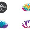 Flower lotus beauthy meditation yoga symbol